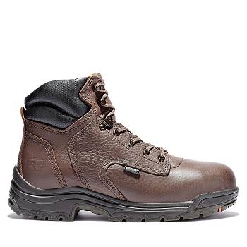 Timberland Férfi PRO TiTAN 6" Alloy Toe Munkavédelmi Bakancs Barna